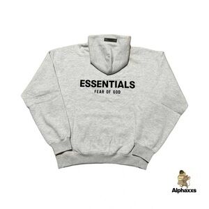 Fear of God Essentials Light Oatmeal Hoodie xs brand New With Tags